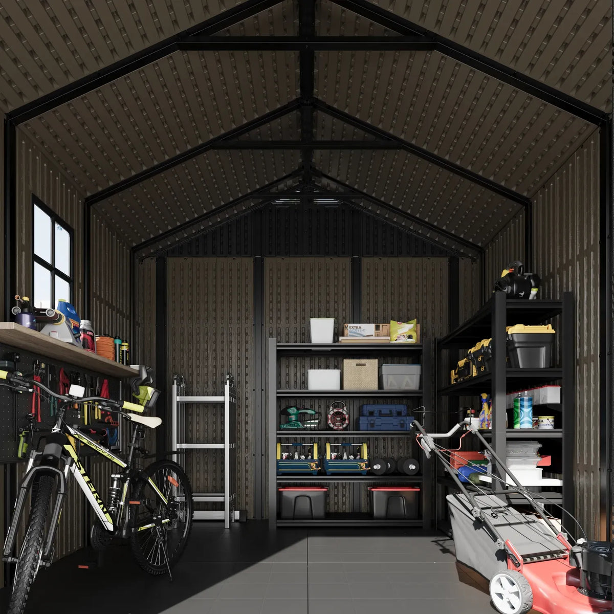 Patiowell 8x8 shed storage