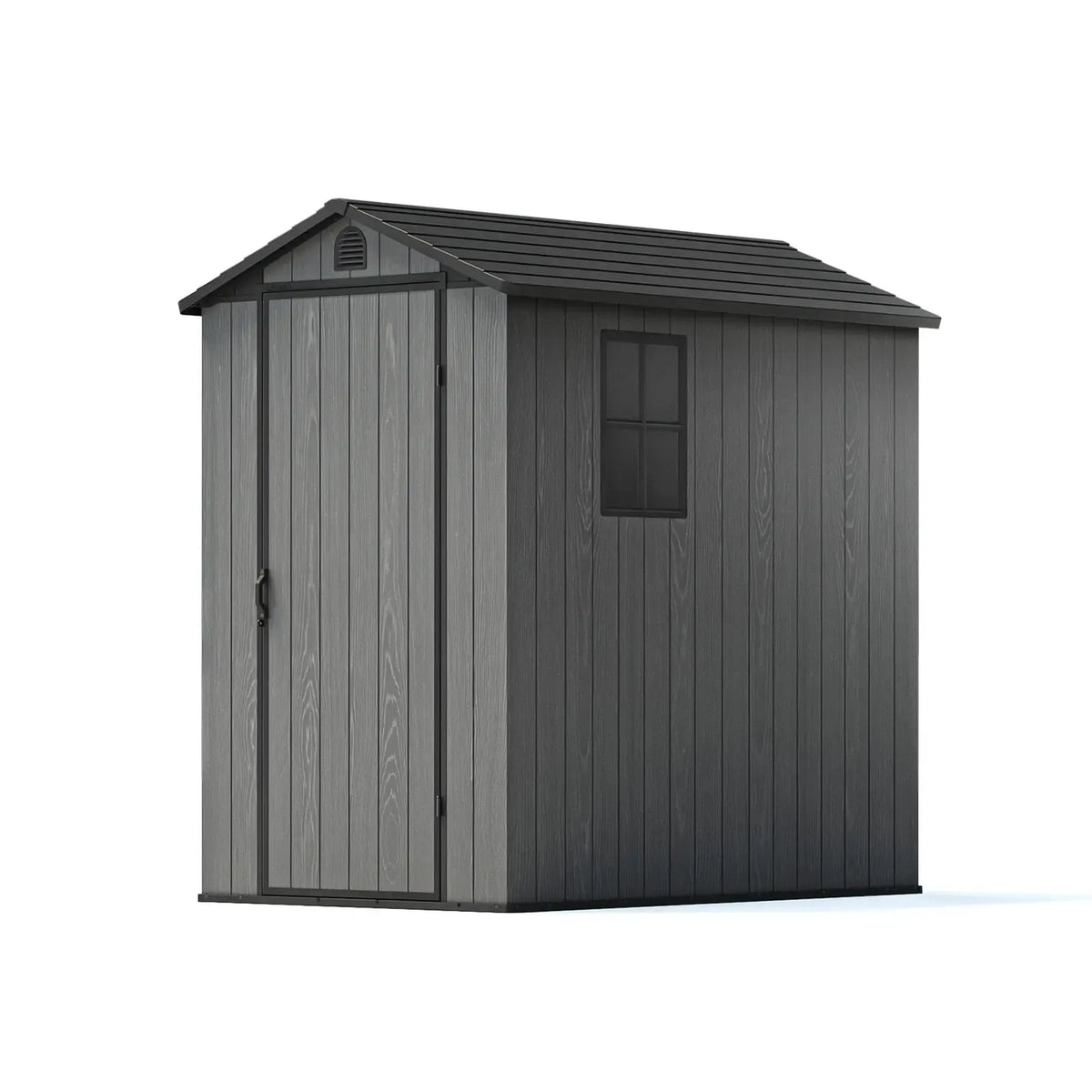 Patiowell Fit-it 4x6 bike store in dark grey