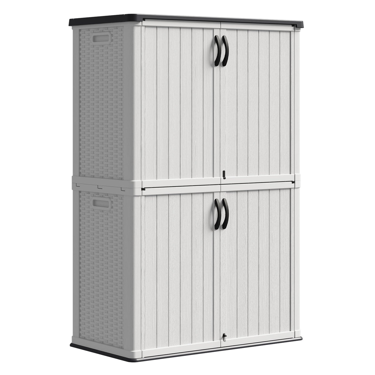 Patiowell 50 cu.ft outdoor storage cabinet in white