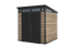 Keter Signature 7x7 pent shed in ashwood