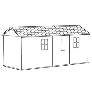 Keter Newton Plus dimensions