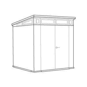Keter Signature 7x7 pent shed