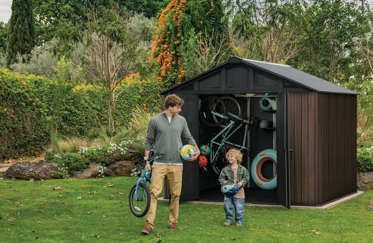 Keter Summit shed detail