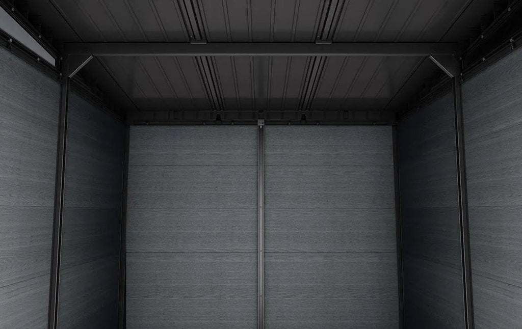 Keter Signature pent shed interior