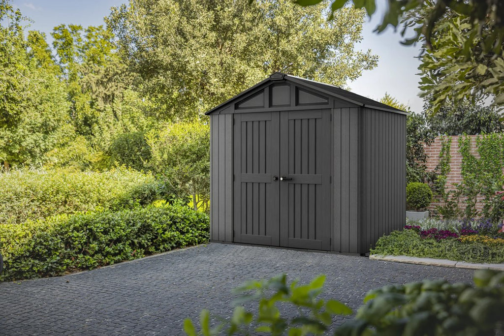 Keter Stronghold 8x6 grey