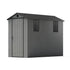 Patiowell Fit-it 4x8 garden store in dark grey