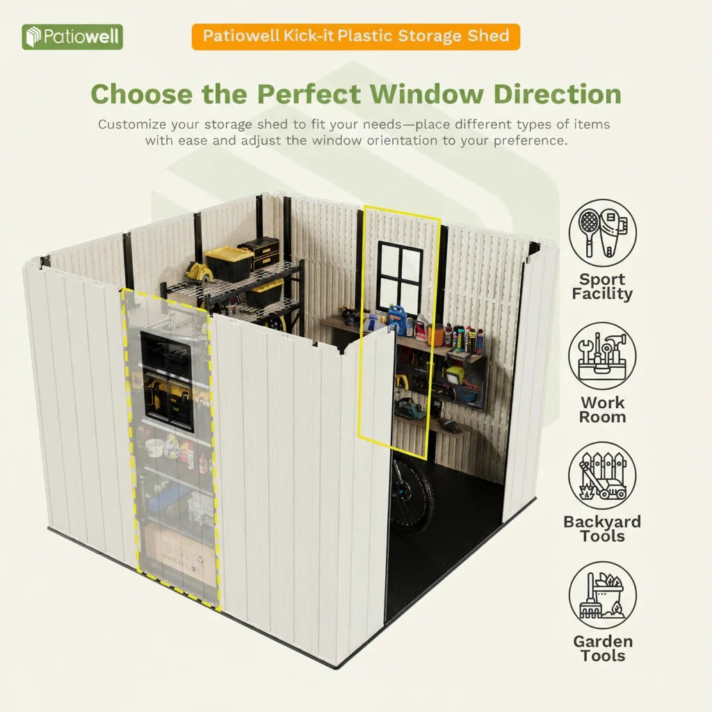 Patiowell 8x10 features