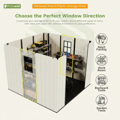 Patiowell 8x10 features