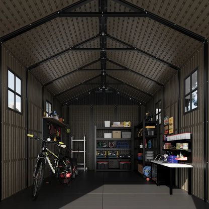 Patiowell 8x12 shed storage