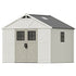 Patiowell 10x8 resin shed with skylight