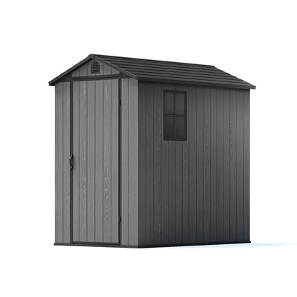 Patiowell Fit-it 4x6 bike store in dark grey