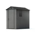 Patiowell Fit-it 4x6 bike store in dark grey