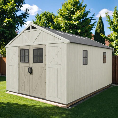Patiowell 10x14 shed closed