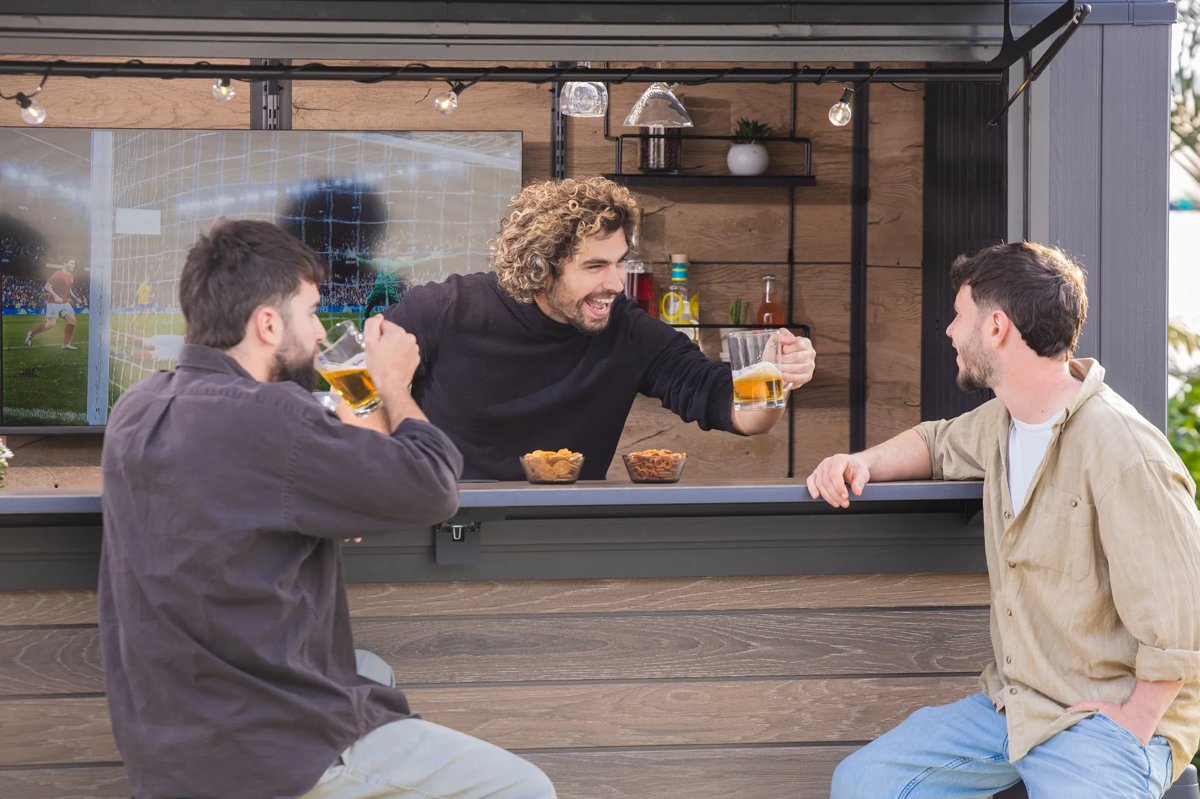 Keter garden bar storage