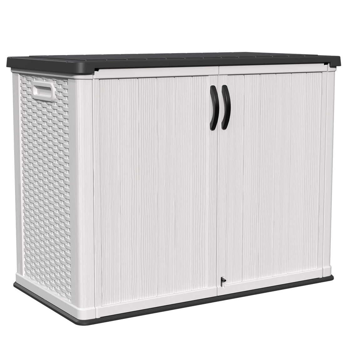 Patiowell 26 cu.ft outdoor storage cabinet in white