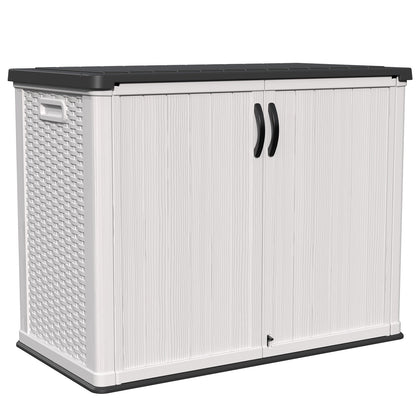 Patiowell 26 cu.ft outdoor storage cabinet in white