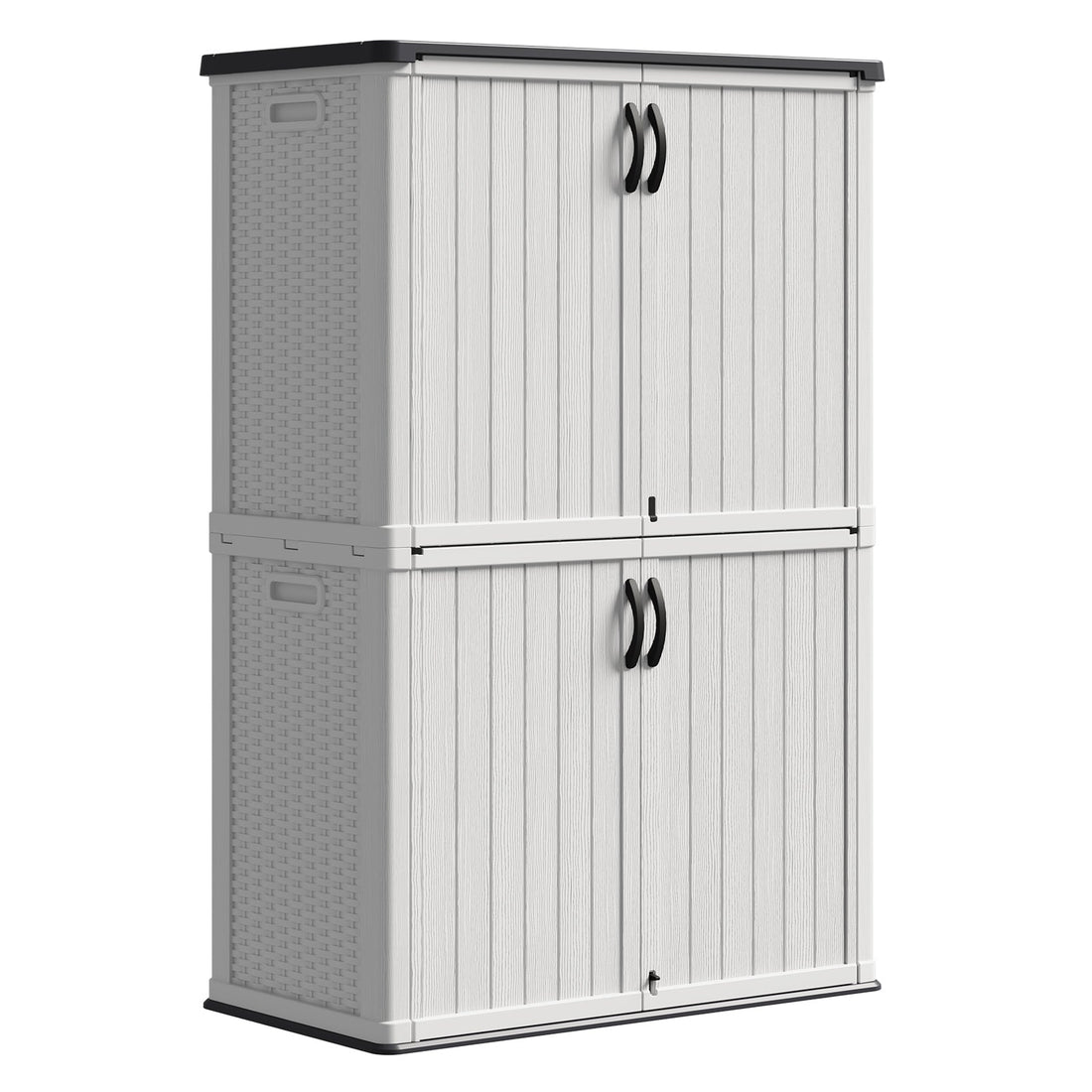 Patiowell 50 cu.ft outdoor storage cabinet in white