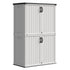 Patiowell 50 cu.ft outdoor storage cabinet in white